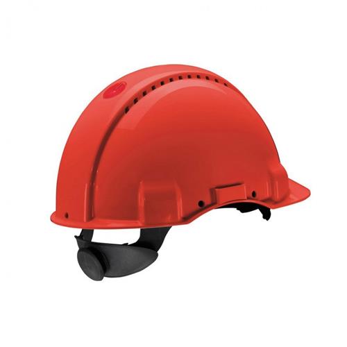 Peltor™ G3000 Helm met knop Rood